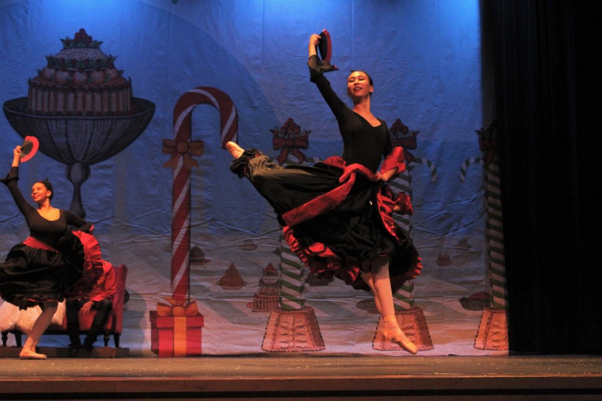 Clara Gelber, Haldane sophomore, performs in "The Nutcracker" at the Fieldstone Middle School.  