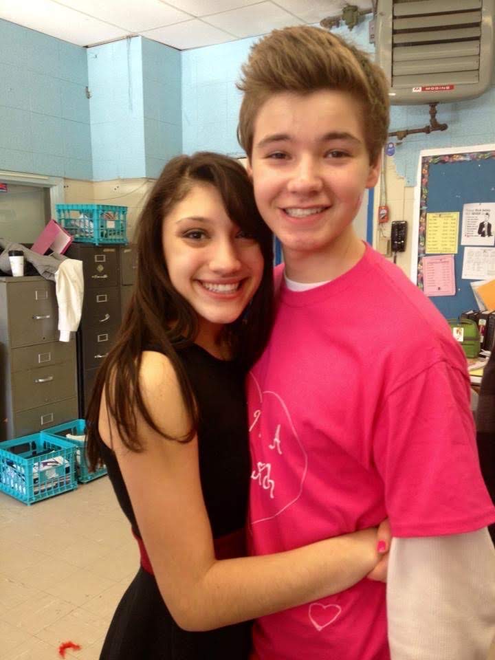 Mr. Sauer at age 15 with his friend at Roy C. Ketcham High School.