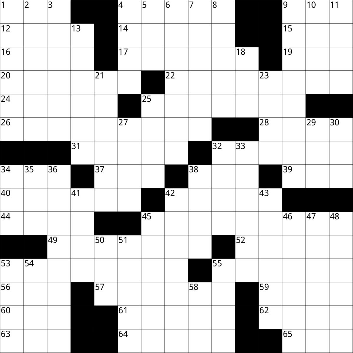 Spring Crossword