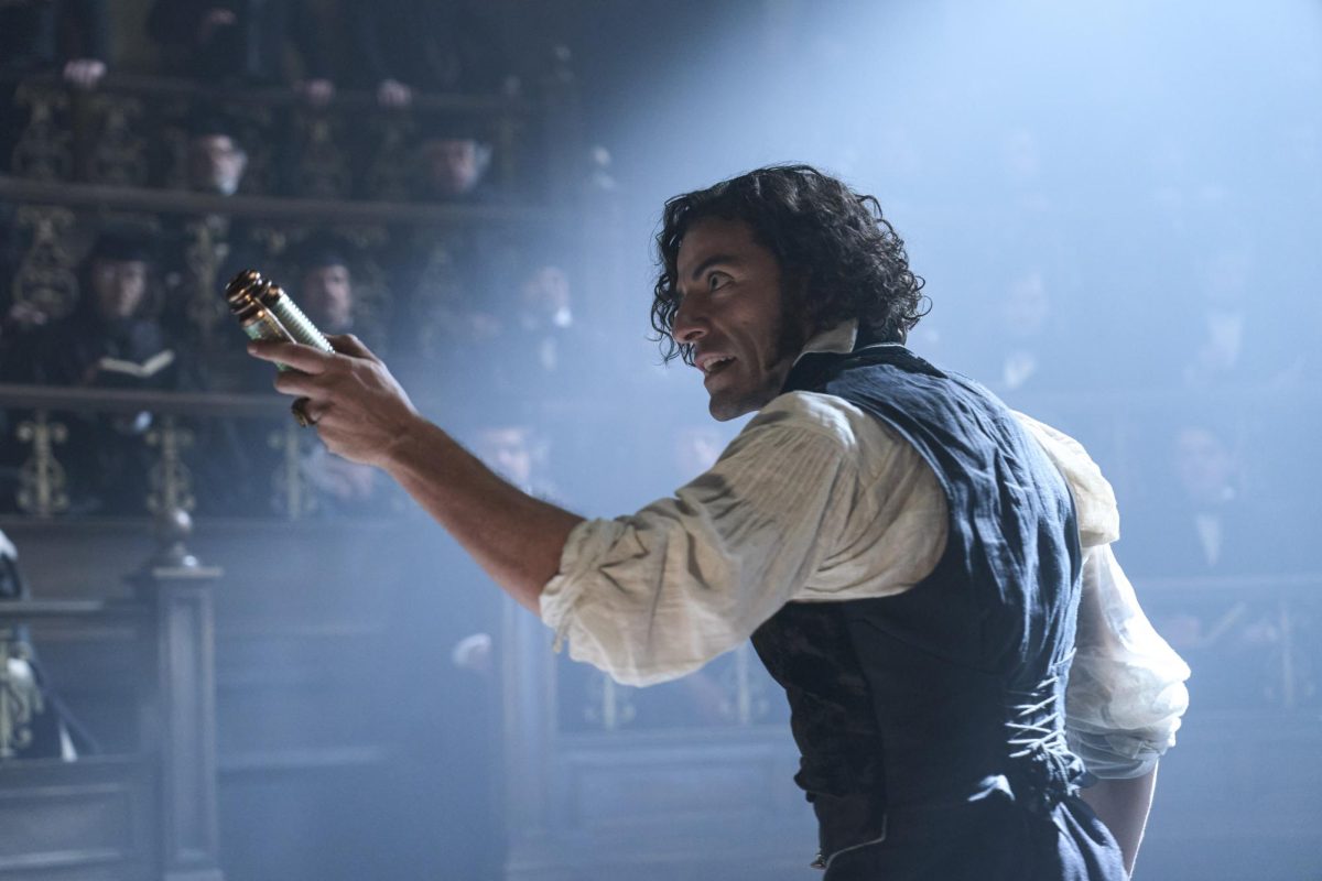 Oscar Isaac as Dr. Victor Frankenstein in "Frankenstein".