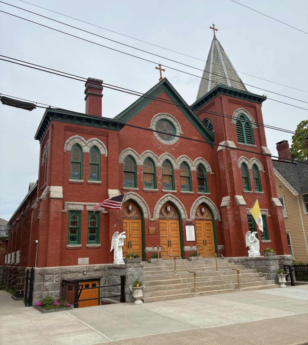 Our Lady of Loretto church stands on Fair Street in downtown Cold Spring on Wednesday, April 29, 2026.
